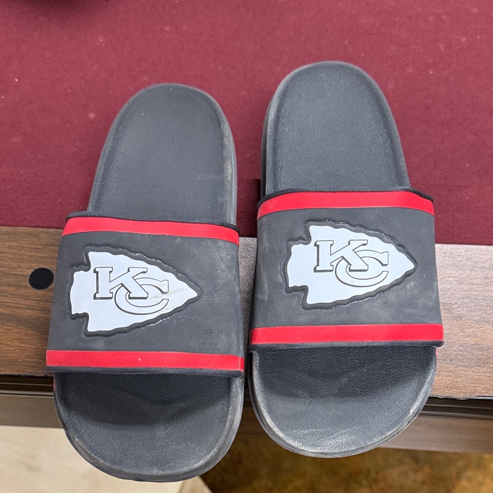 Kansas City Chiefs Slide Sandals
